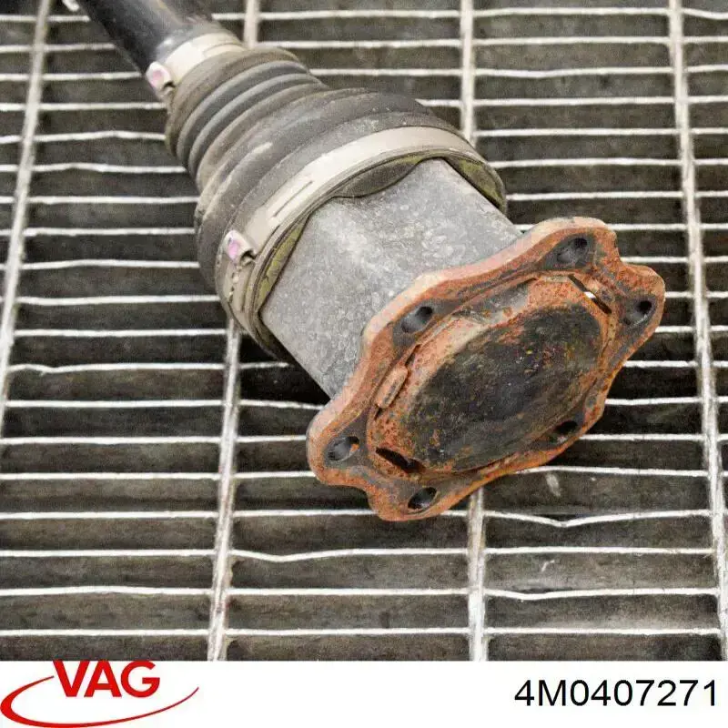4M0407271 VAG Ось передняя в сборе
