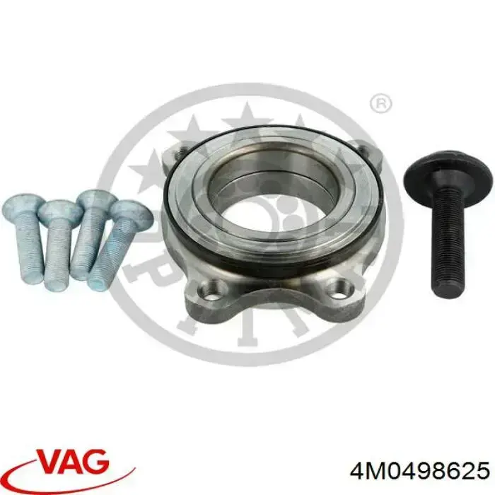 4M0498625 VAG rolamento de cubo dianteiro