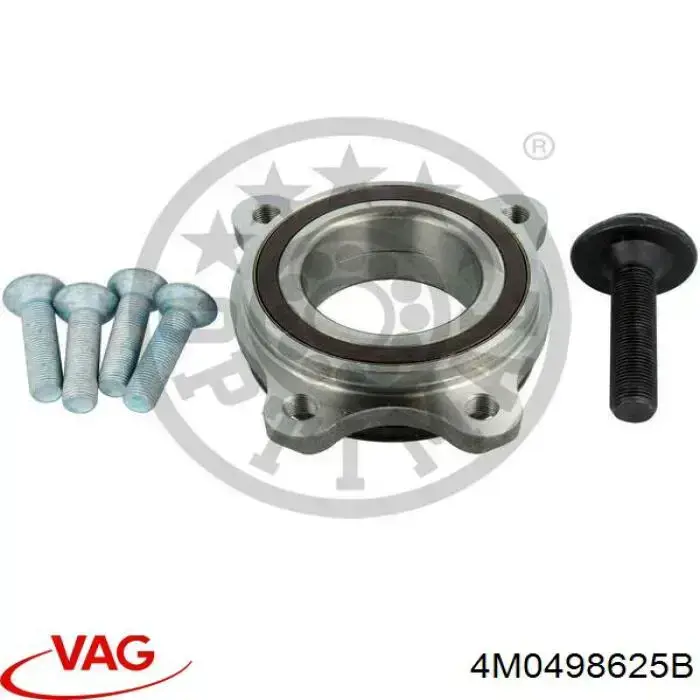 4M0498625B VAG rolamento de cubo dianteiro