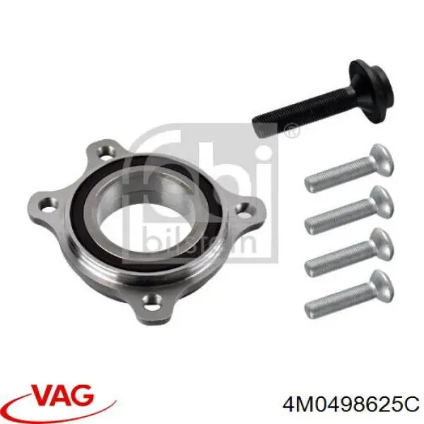 Комплект подшипника ступицы колеса VAG 4M0498625C цена, от 33.33 USD