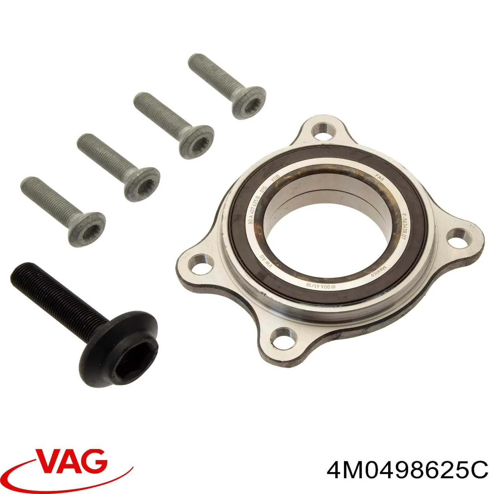 Купить 4M0498625C VAG Подшипник передней ступицы