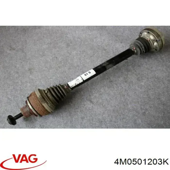 4M0501201F VAG Полуось задняя левая