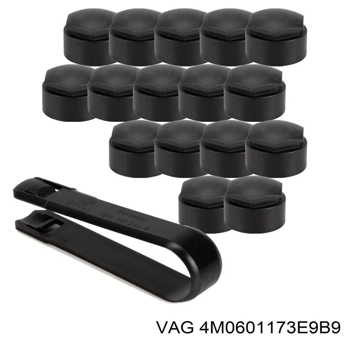 Колпачек гайки колеса VAG 4M0601173E9B9 цена, от 1.62 USD