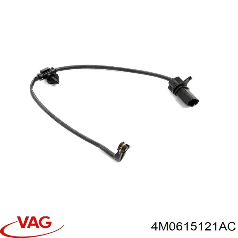 Сигнализатор износ тормозных колодок VAG 4M0615121A цена, от 15.11 USD
