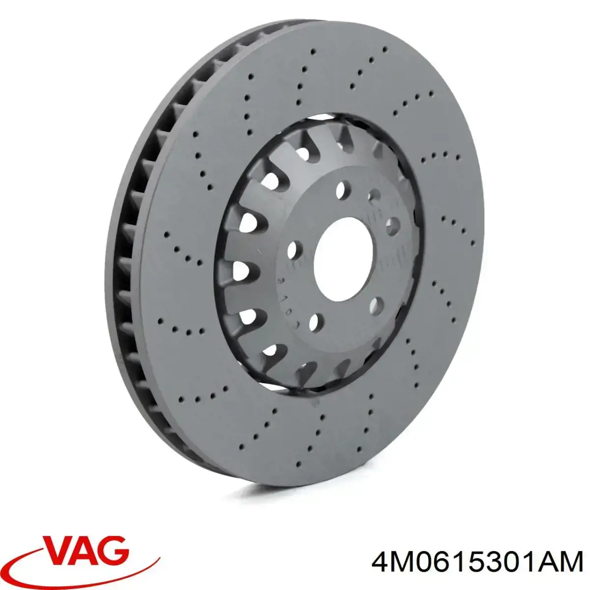 Тормоз дисковый передний VAG 4M0615301AM цена, от 1063.78 USD