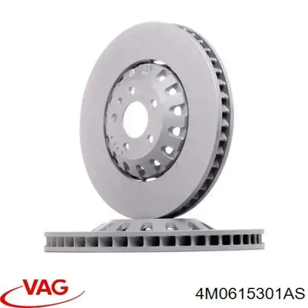4M0615301R VAG диск тормозной передний