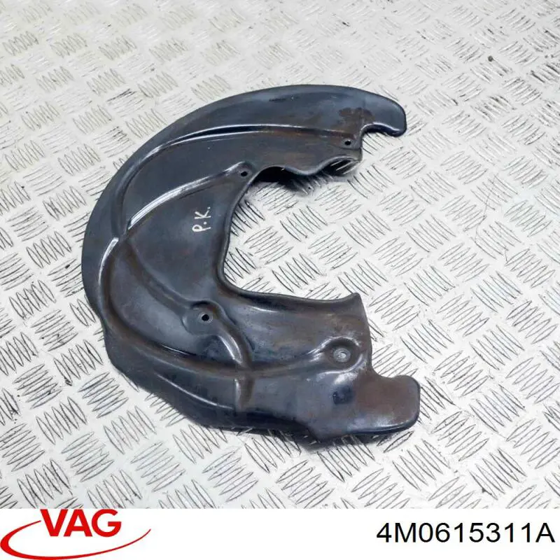 4M0615311A VAG Пыльник тормозного диска переднего левого