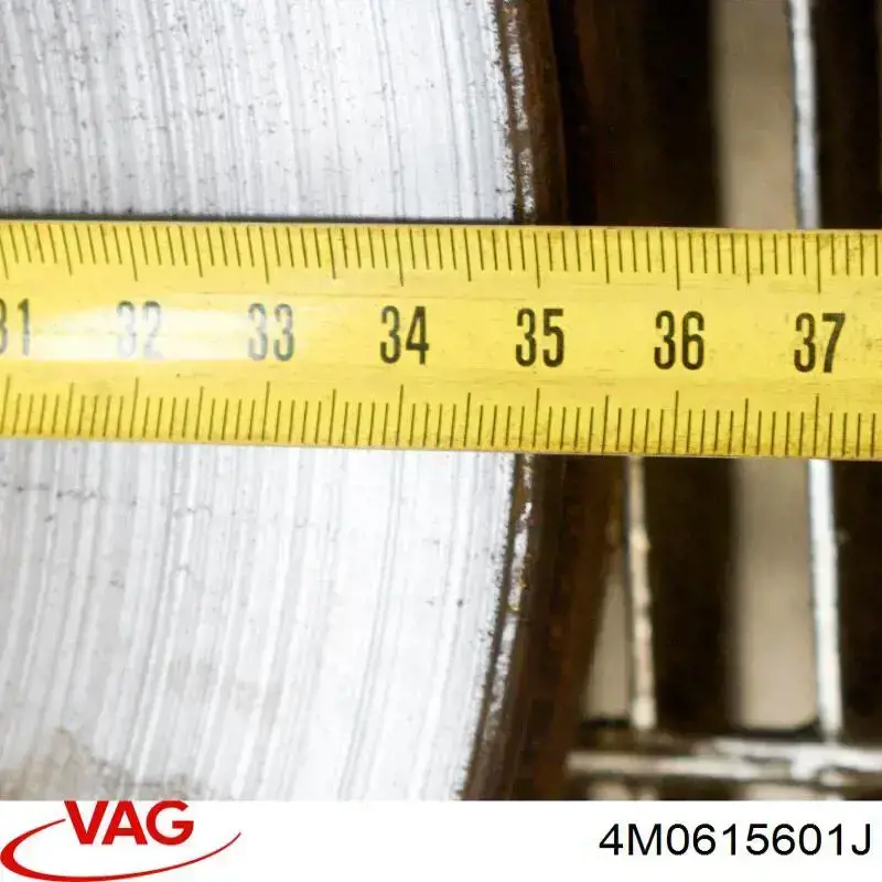 Задний тормозной диск VAG 4M0615601J цена, от 24.07 USD