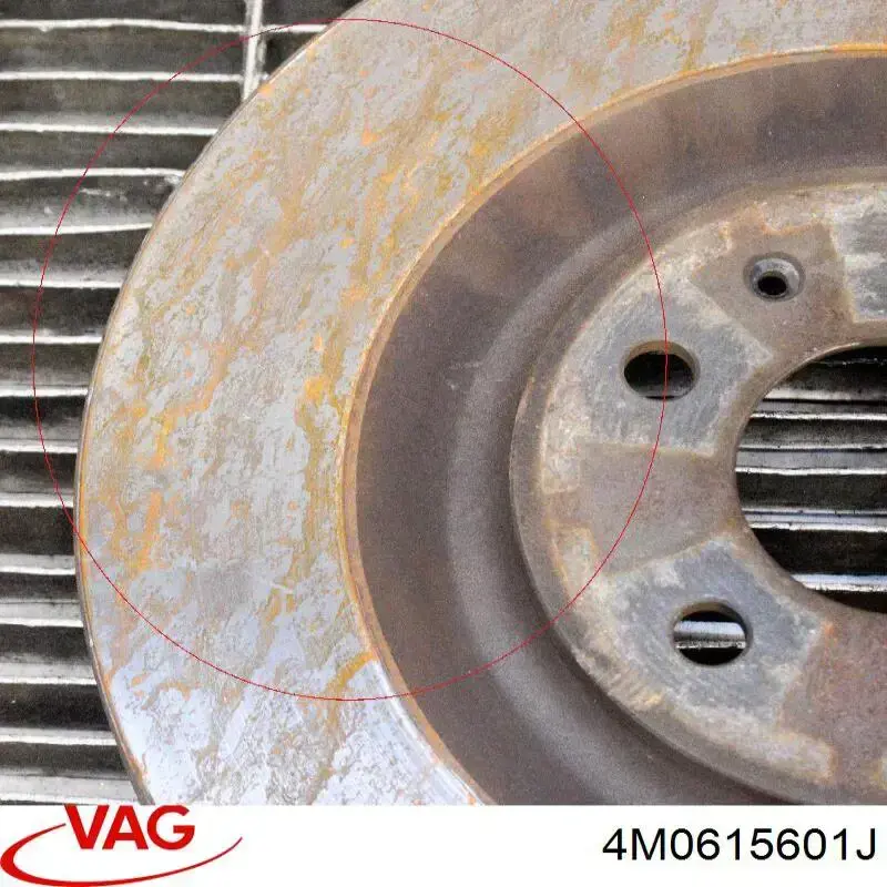 Купить 4M0615601J VAG Диск тормозной задний