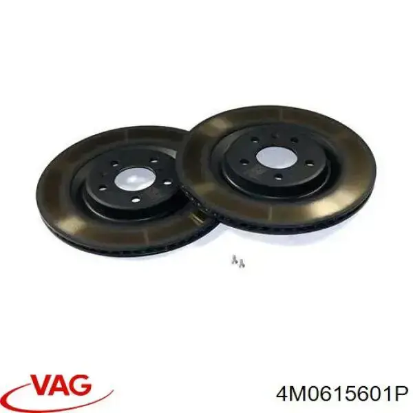 Купить 4M0615601P VAG Диск тормозной задний