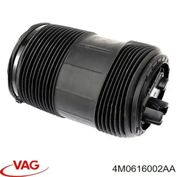 4M0616002AA VAG coxim pneumático (suspensão de lâminas pneumática do eixo traseiro)