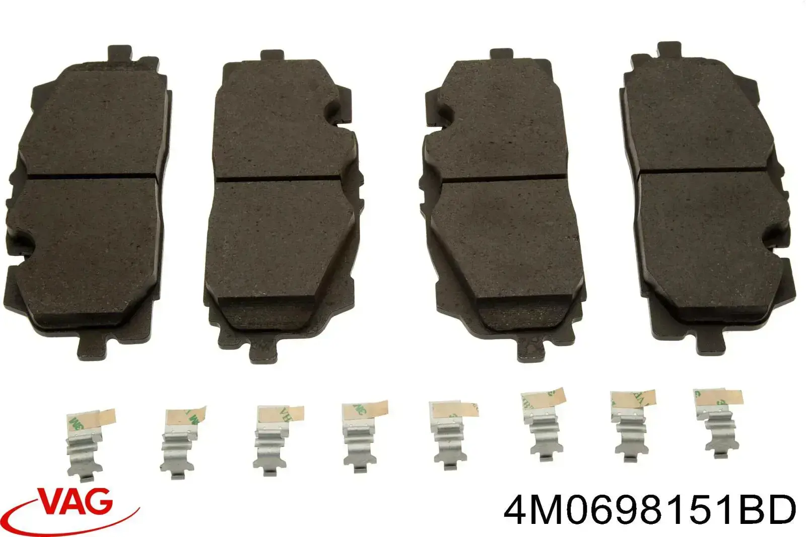 Тормозные колодки VAG 4M0698151BD
