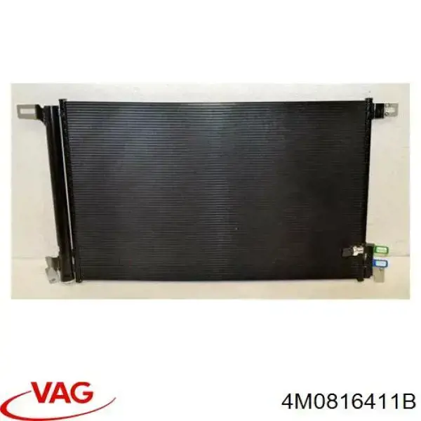 4M0816411B VAG radiador de aparelho de ar condicionado