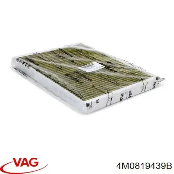 4M0819439B VAG Внутрисалонный фильтр