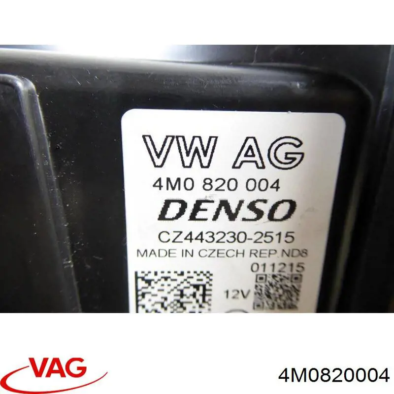 4M0820004 VAG Корпус печки в сборе