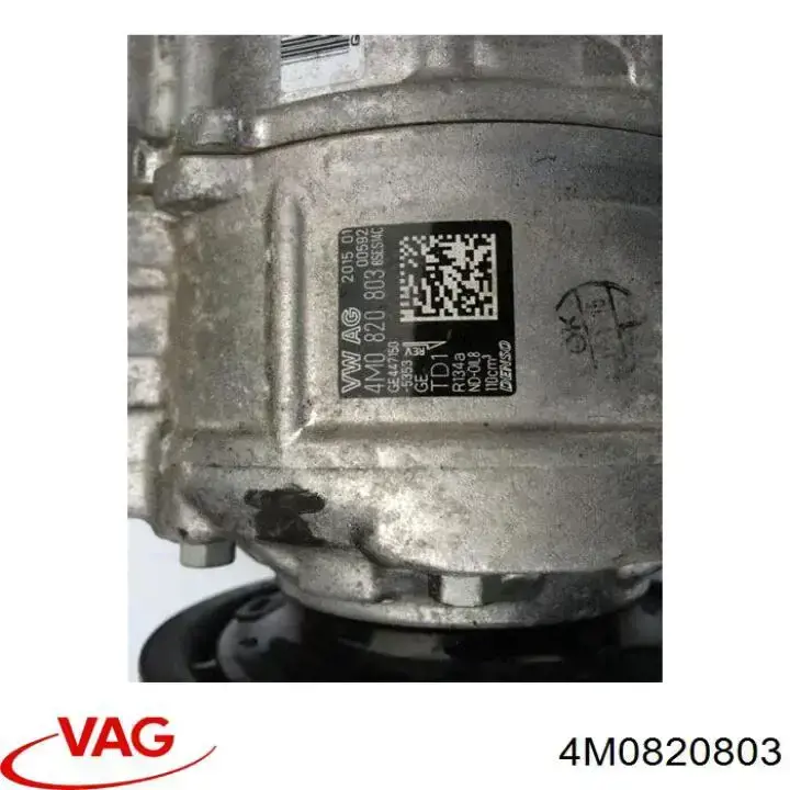 4M0820803 VAG Компрессор хладагента