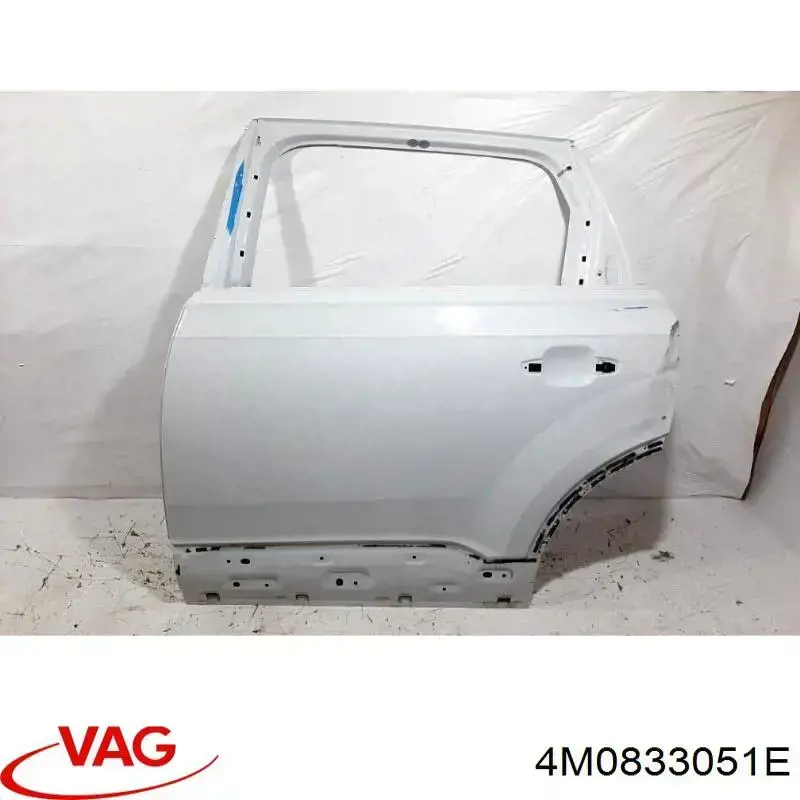 Porta traseira esquerda para Audi Q7 (4M)