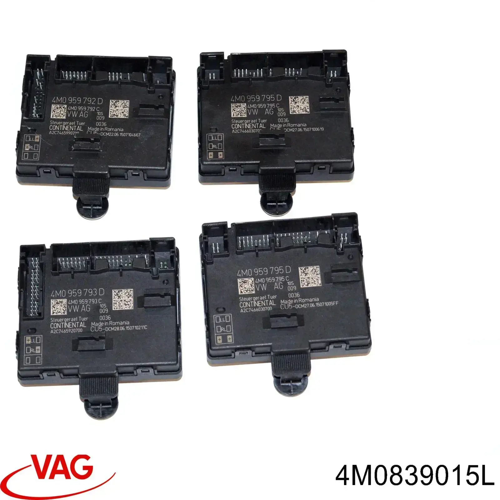 Замок задней двери, левой VAG 4M0839015L цена, от 166.29 USD