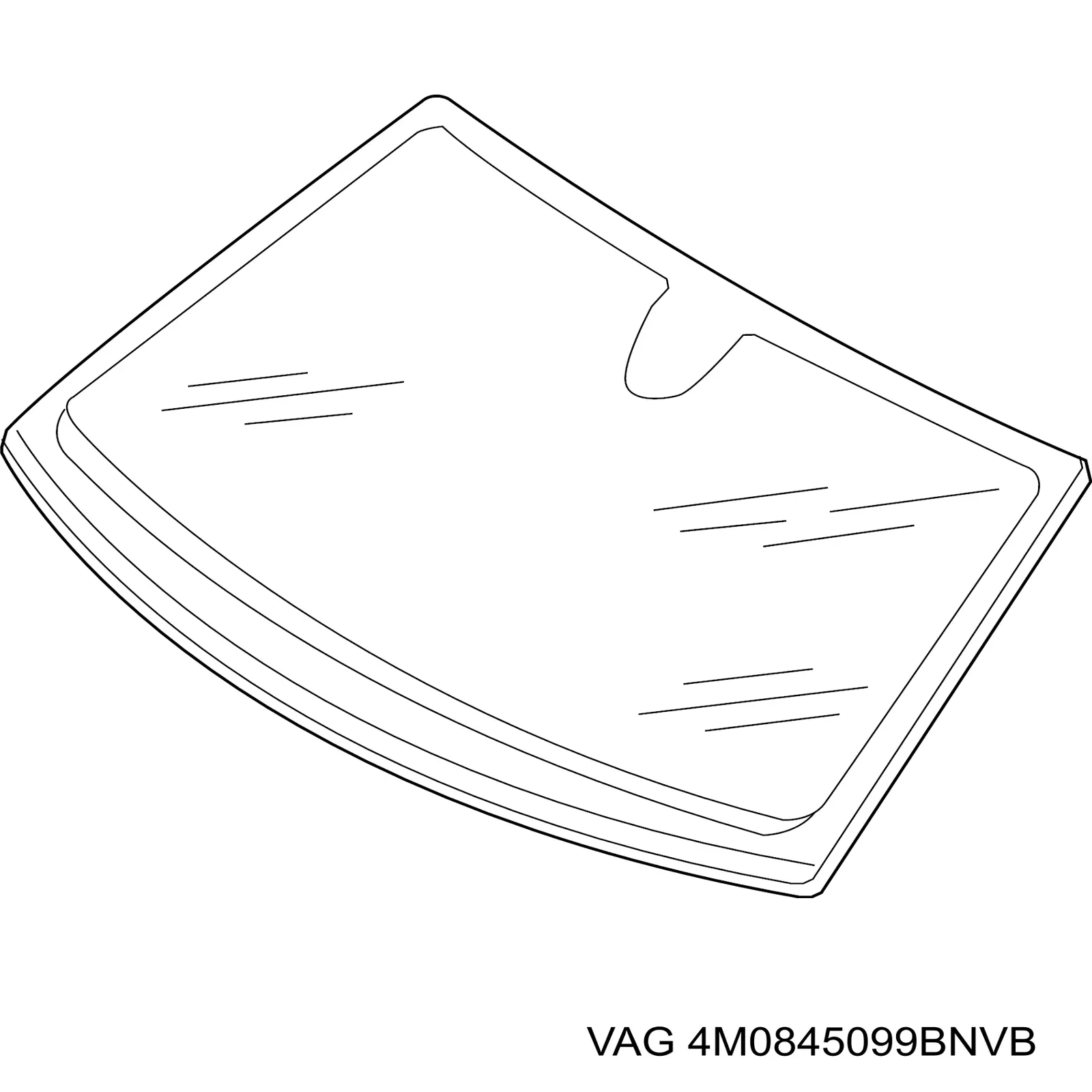 Лобовое стекло AB70128A XYG