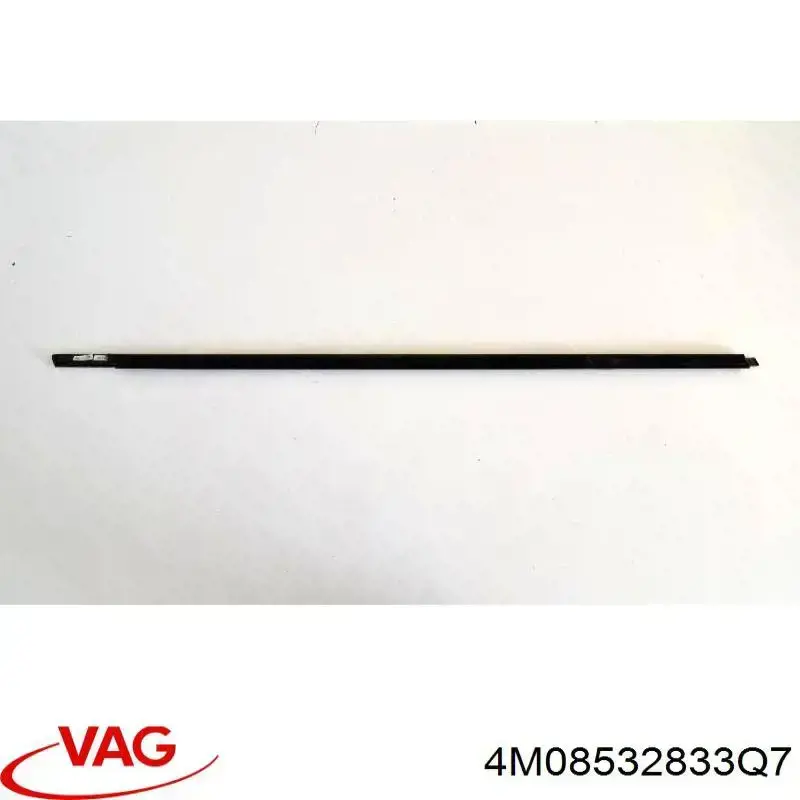 Молдинг опускного стекла двери передней левой VAG 4M08532833Q7 цена, от 44.34 USD