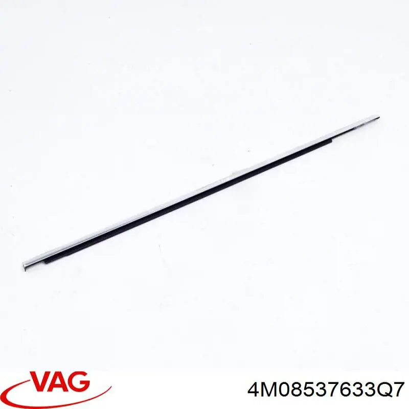 Купить 4M08537633Q7 VAG Молдинг стекла заднего левый