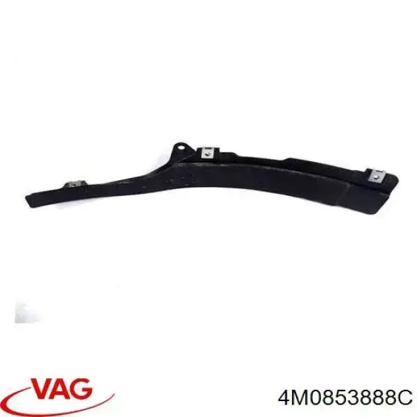 Спойлер переднего бампера правый VAG 4M0853888C цена, от 28.92 USD