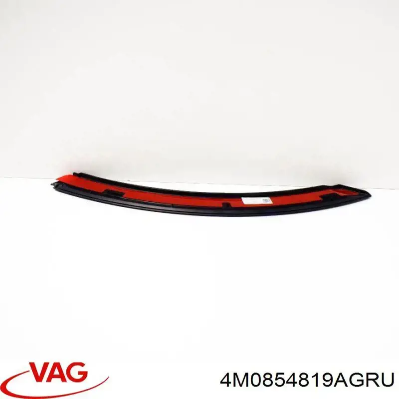 Купить 4M0854819AGRU VAG Молдинг задней арки крыла, левый