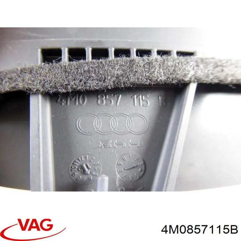 Облицовка щитка приборов "торпедо" VAG 4M0857115B цена, от 38.01 USD