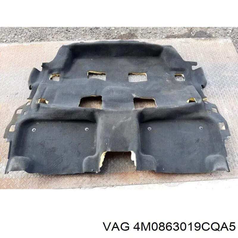 Покрытие напольное салона, заднее VAG 4M0863019CQA5 цена, от 93.75 USD