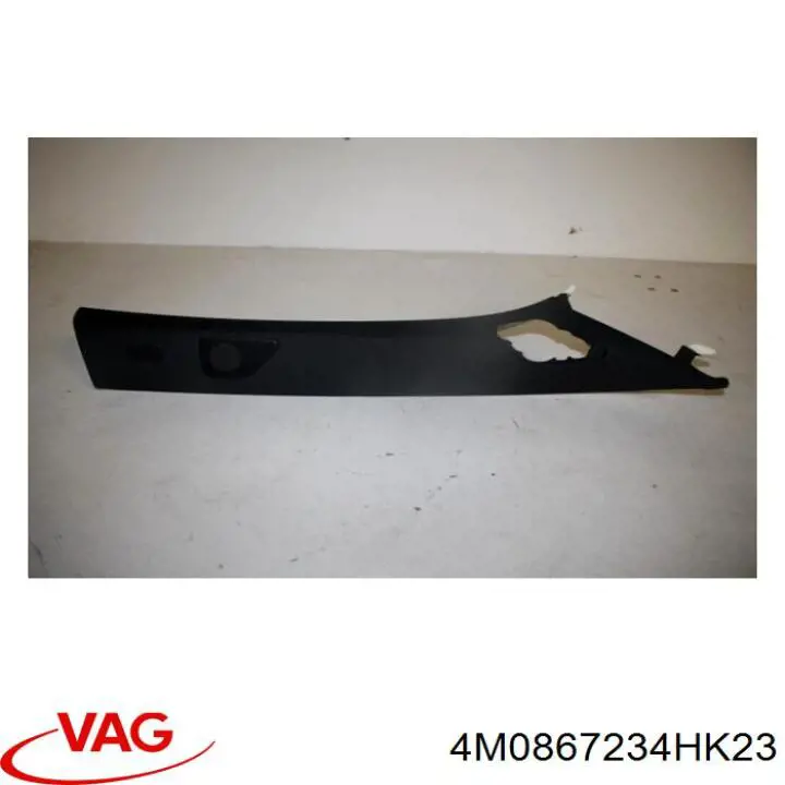 Обшивка стойки кузова внутренняя передняя правая VAG 4M0867234HK23 цена, от 24.07 USD