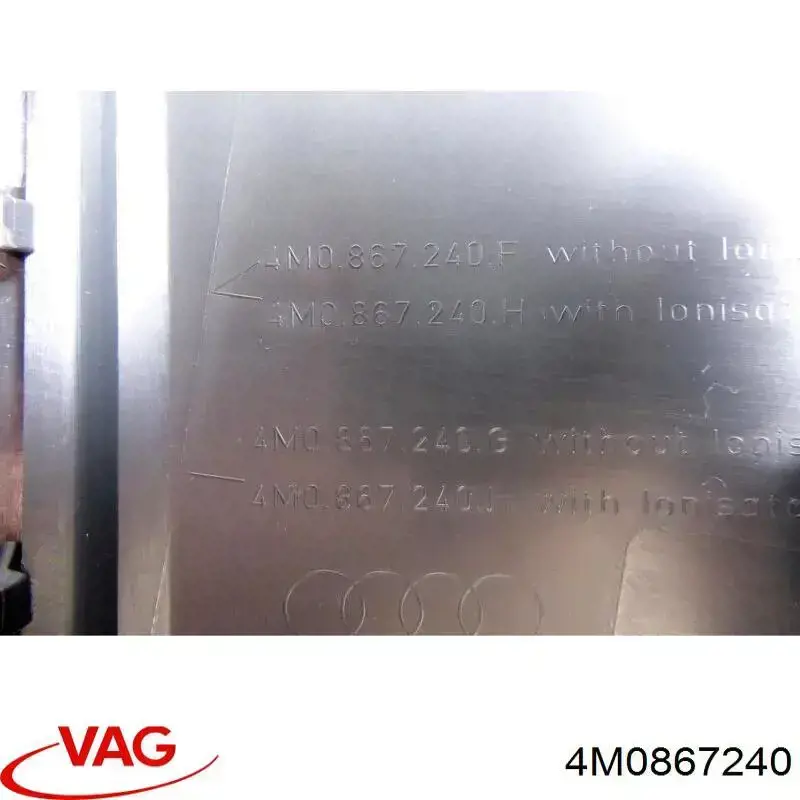  VAG 4M0867240 цена, от 25.34 USD