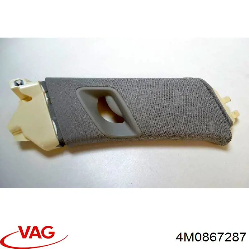 Обшивка стойки кузова внутренняя задняя левая 4M0867287 VAG