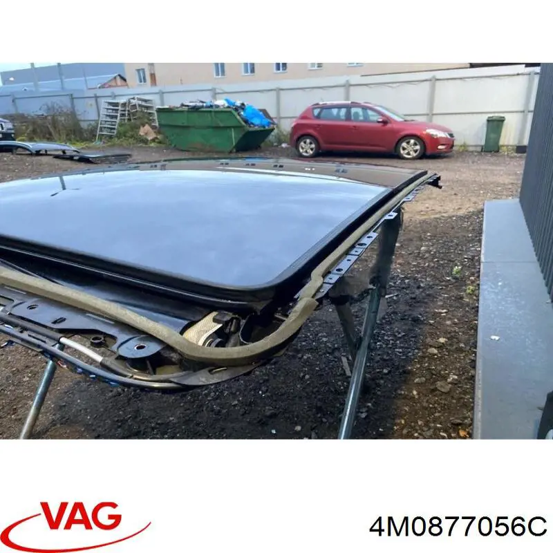 Купить 4M0877056C VAG Крышка люка крыши задняя
