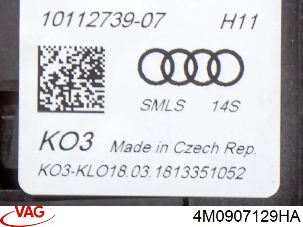 Переключатель подрулевой VAG 4M0907129HA