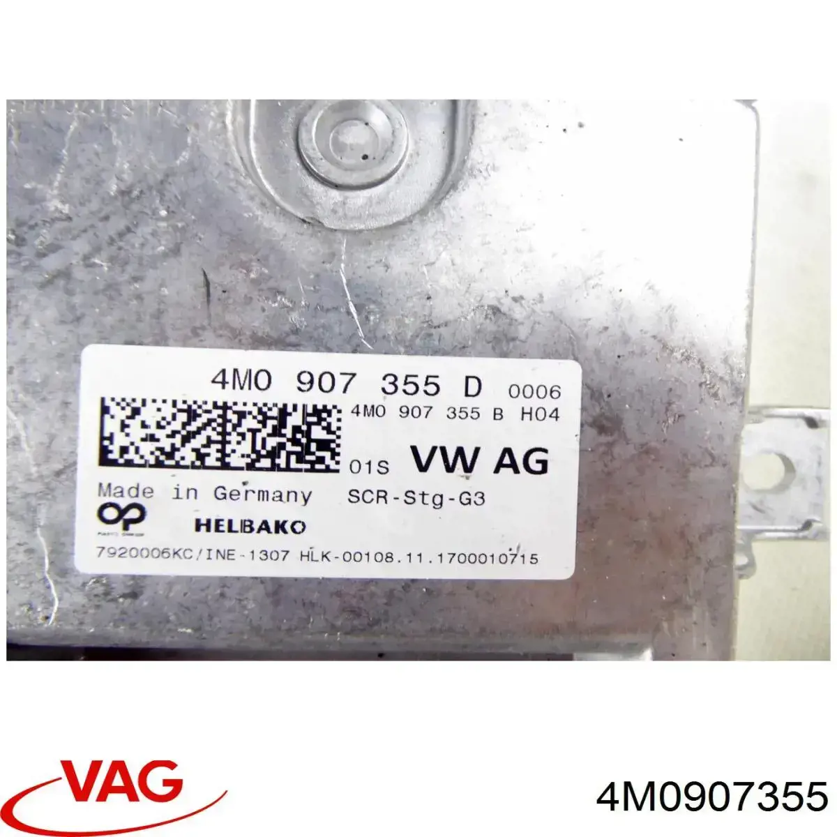 Блок управления AD BLUE VAG 4M0907355 цена, от 101.35 USD