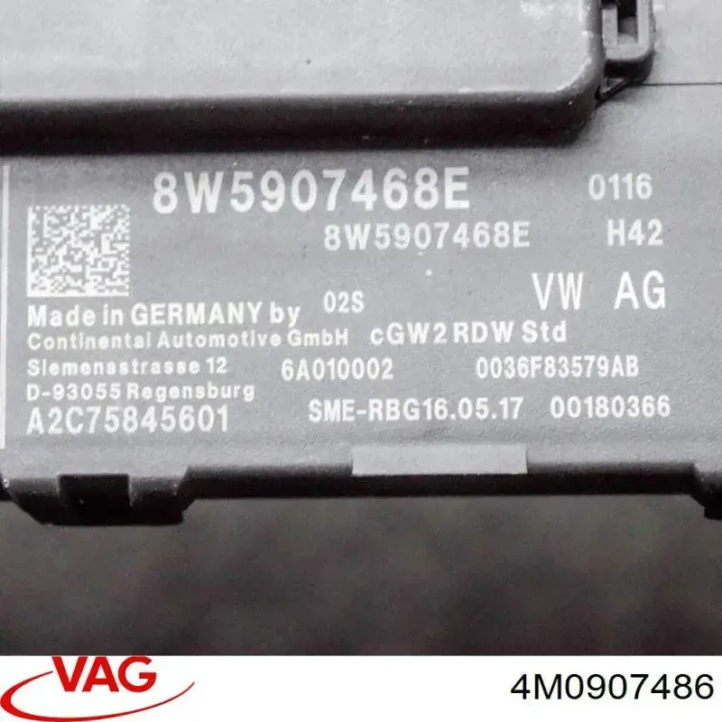 Аккумулятор 4M0907486 VAG