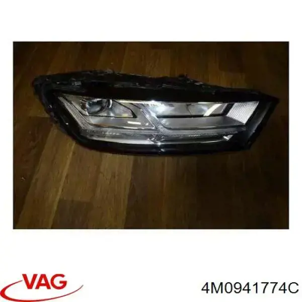 Фара правая 4M0941774C VAG