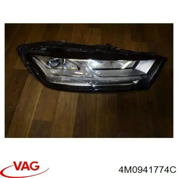 Правая фара 4M0941774C VAG