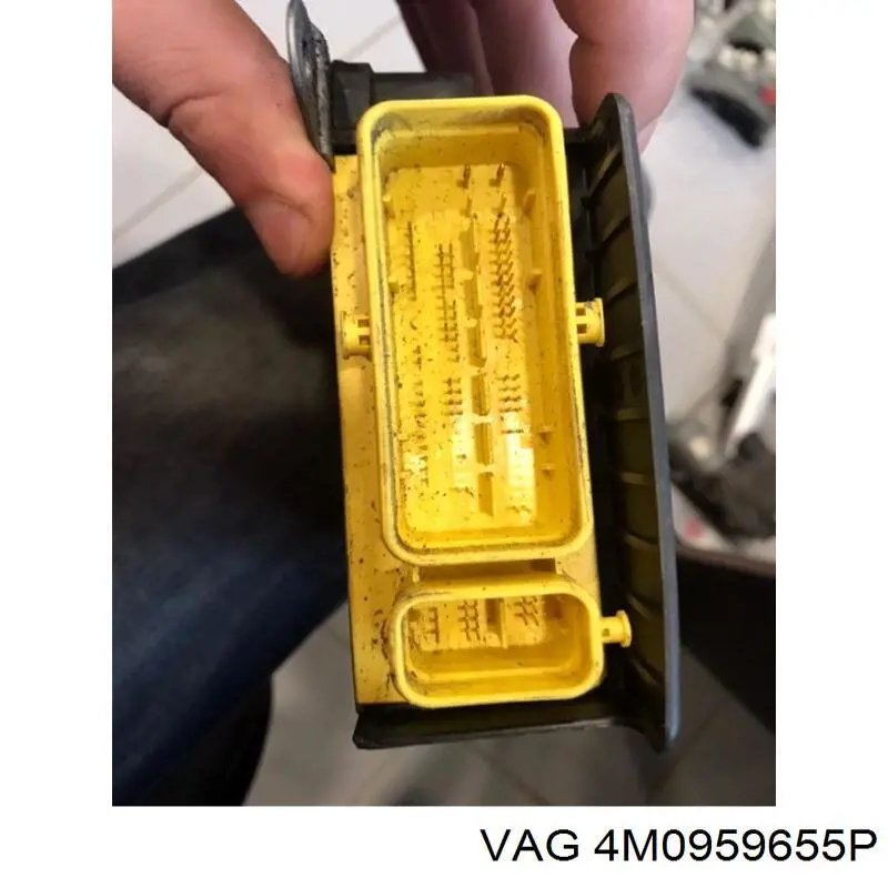 4M0959655P VAG Модуль-процессор управления подушки безопасности