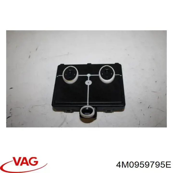 4M0959595D VAG Блок комфорта задней двери