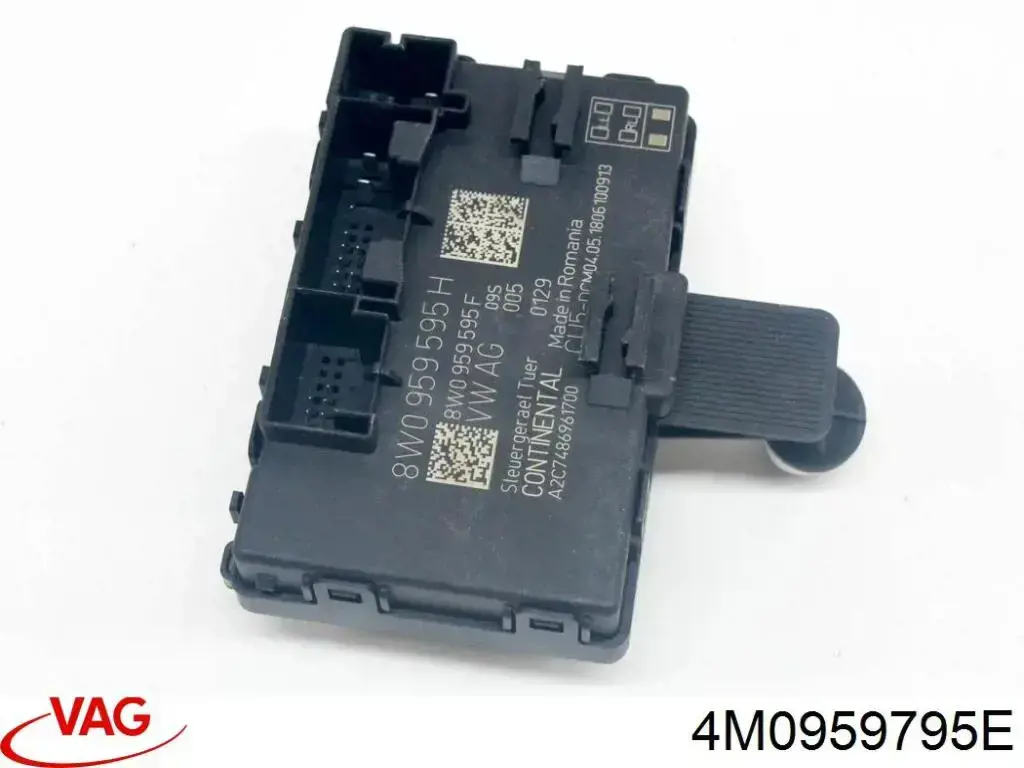 Блок комфорта задней двери 4M0959595D VAG