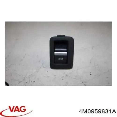 Кнопка салона привода крышки багажника (двери 3/5-й (ляды) VAG 4M0959831A
