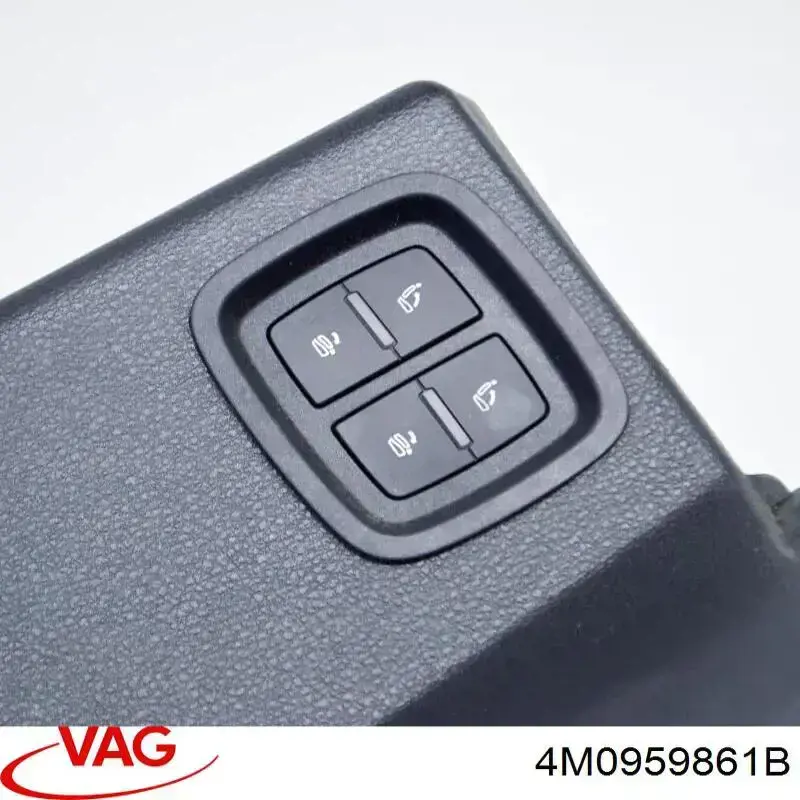 Купить 4M0959861B VAG Блок кнопок механизма регулировки сиденья