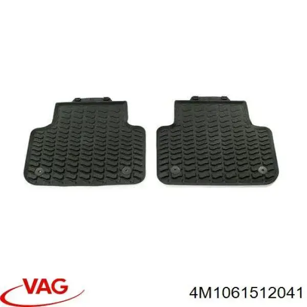 Купить 4M1061512041 VAG Резиновые коврики задние