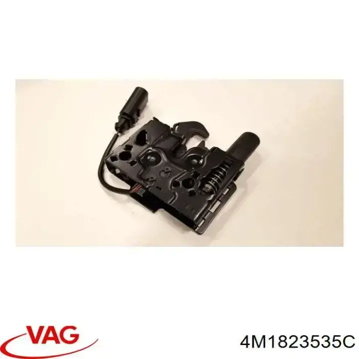 Трос открывания капота задний 4M1823535C VAG
