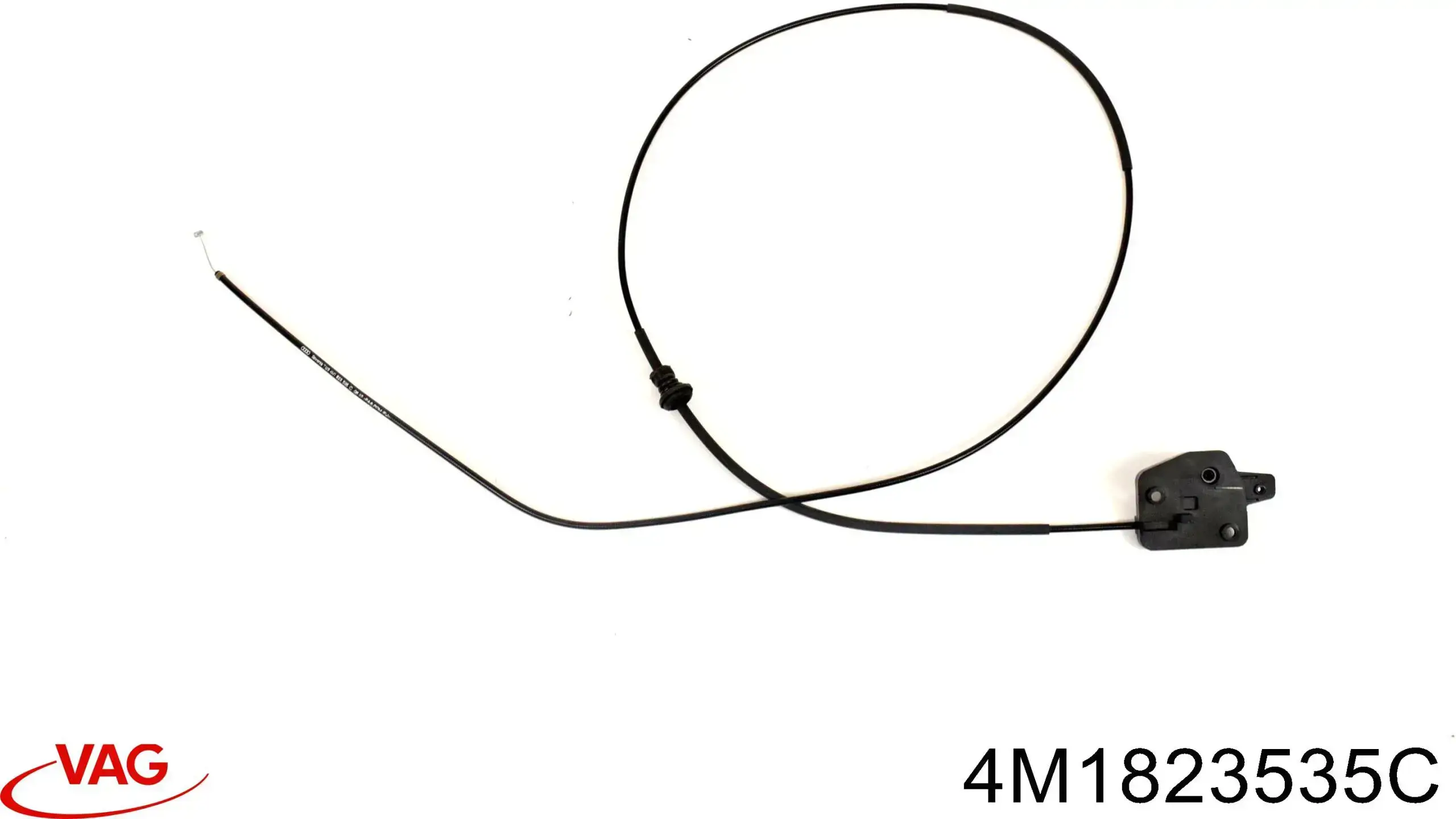 Купить 4M1823535C VAG Трос открывания капота задний