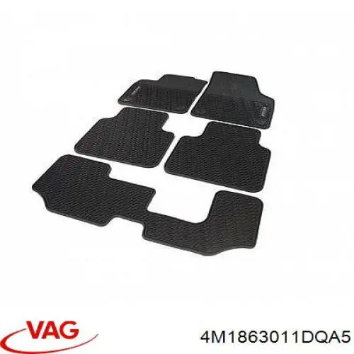 4M1863011DQA5 VAG Автоковрики