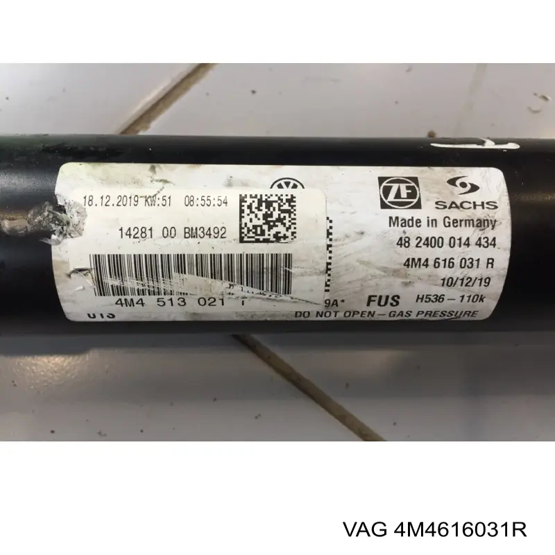 Стойка амортизатора задняя Sachs 319163 цена, от 354.65 USD