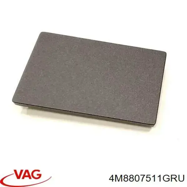 Купить 4M8807511GRU VAG Задний бампер