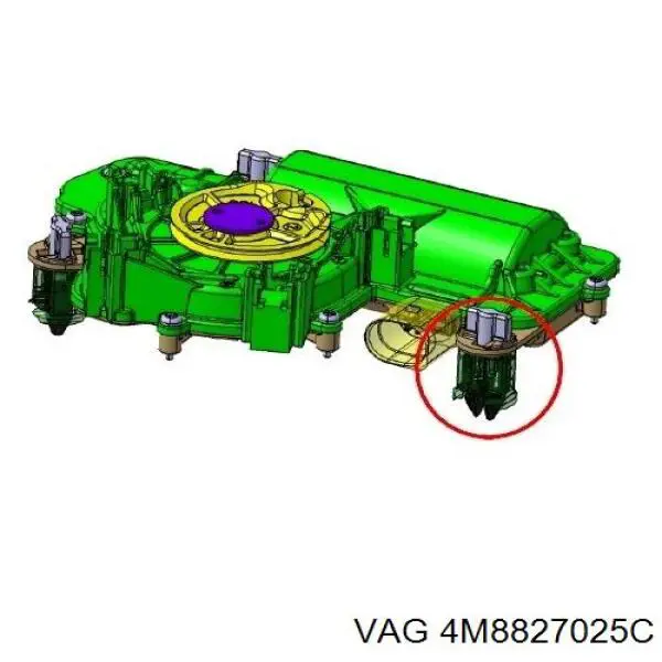 Крышка багажника VAG 4M8827025C цена, от 1140.25 USD
